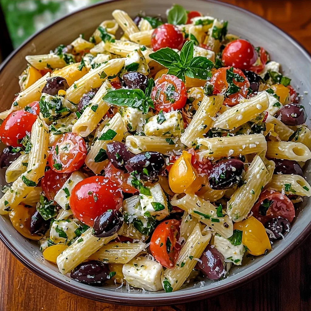 Chilled Mediterranean Pasta Salad: Your New Favorite Weeknight Wonder