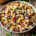Creamy and Hearty Cowboy Pasta Salad