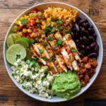Chipotle-Style Chicken Burrito Bowl (Meal Prep Friendly)