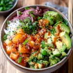 Poke Bowl Recipe with Sriracha Mayo