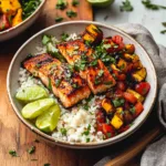 Chili Lime Salmon Bowls: A Quick & Flavorful Weeknight Dinner