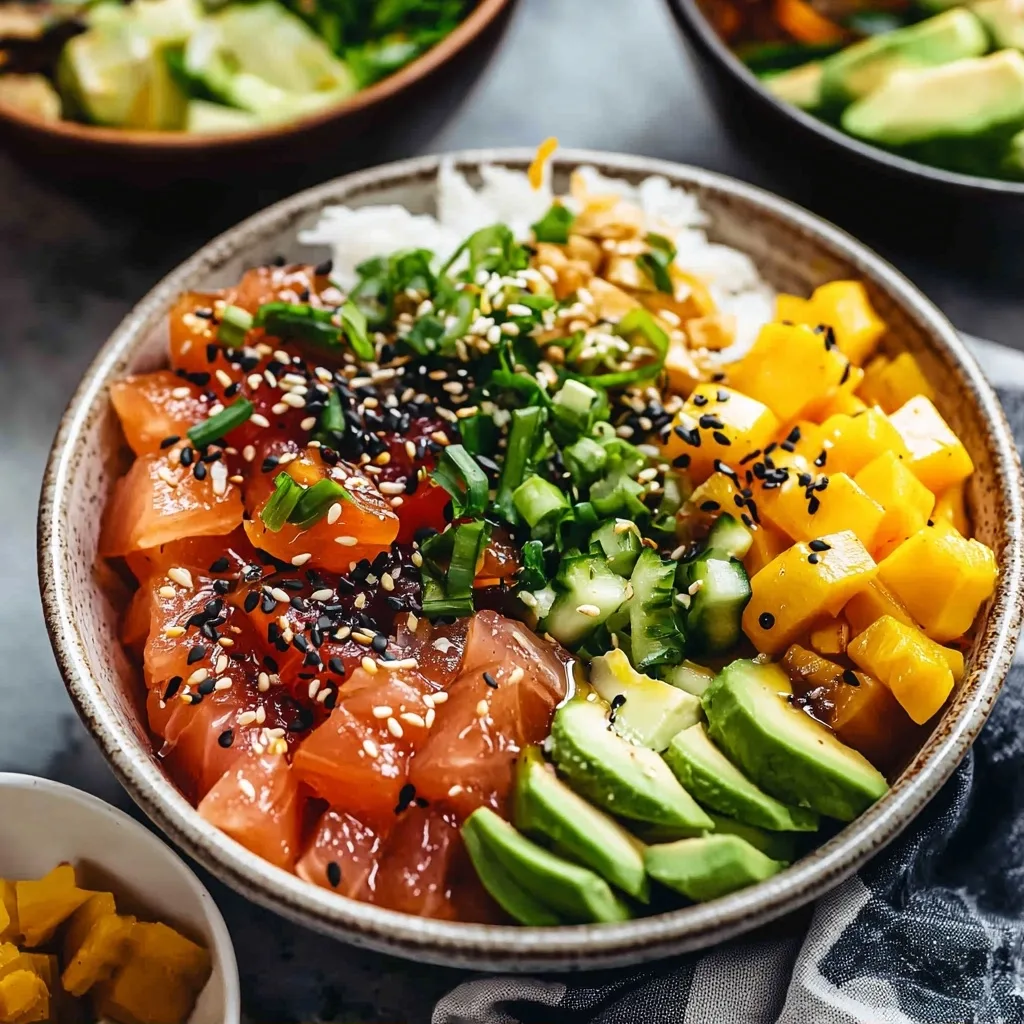 Easy Poke Bowls at Home