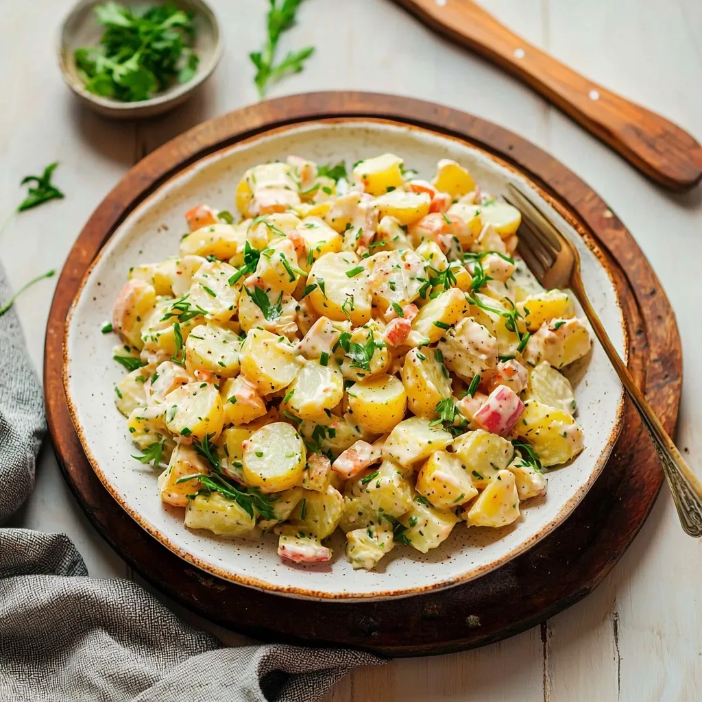 Simple French-Style Potato Salad