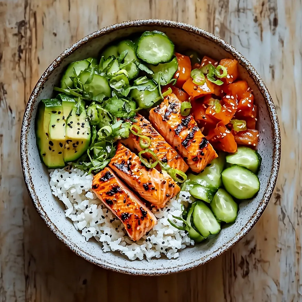 Easy and Flavorful Salmon Bowl