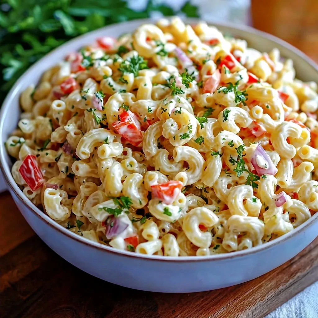 Deli Style Macaroni Salad Recipe