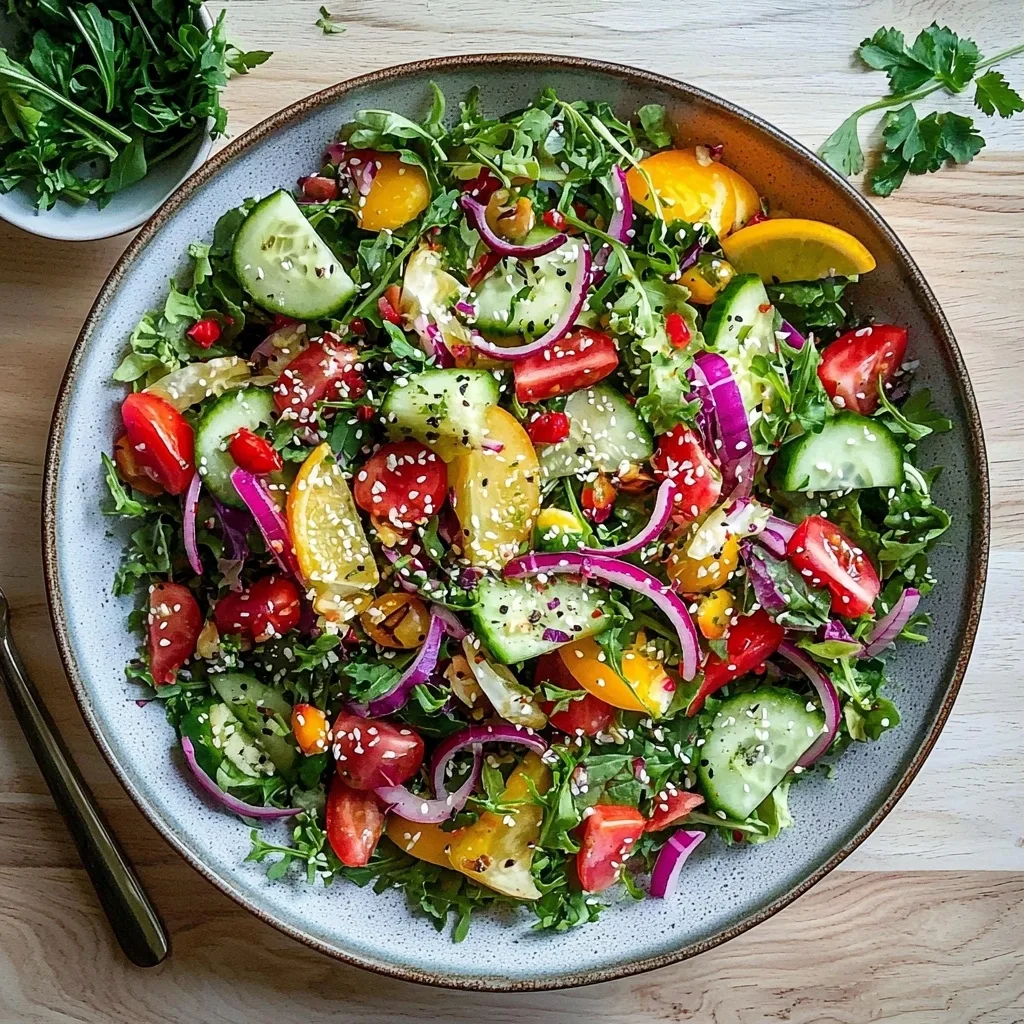 Refreshing Summer Detox Salad: A Vibrant and Easy Recipe