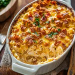 Cheesy Crack Chicken Casserole