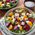 Roasted Beet Salad with Goat Cheese