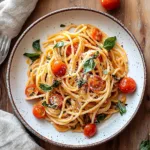 Burst Cherry Tomato Pasta: A Simple, Speedy, Flavor-Packed Weeknight Favorite