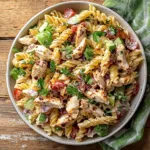 Tangy Balsamic Chicken Pasta Salad