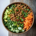 Anti-Inflammatory Egg Roll In A Bowl Salad