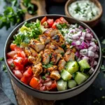 Easy Chicken Shawarma Bowl Recipe