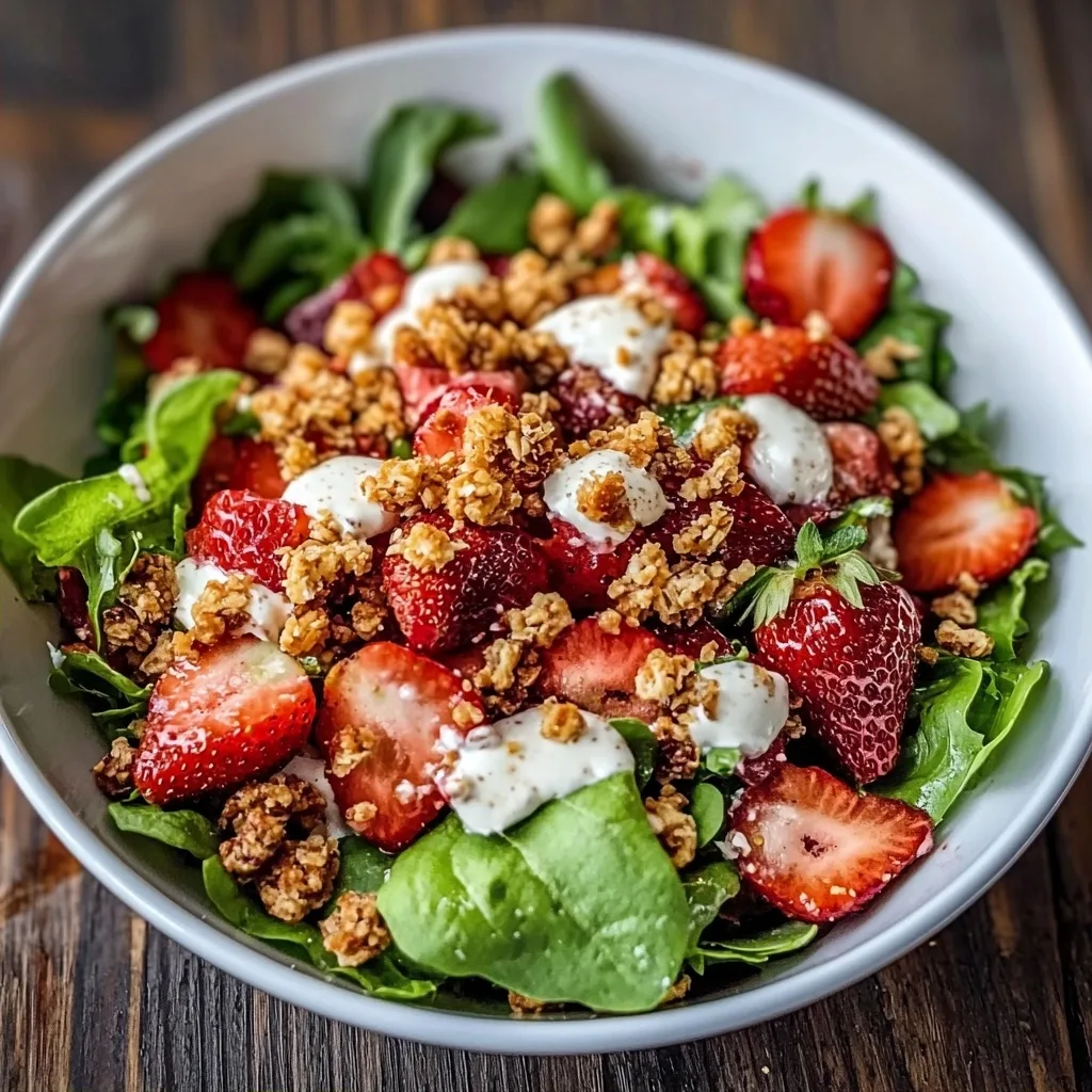 Strawberry Crunch Salad: A Summer Favorite