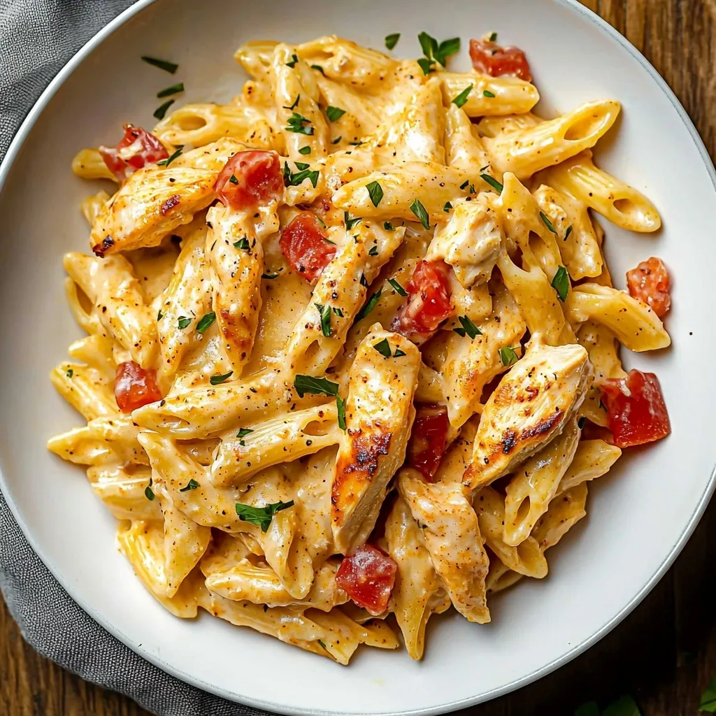Creamy Cajun Chicken Pasta