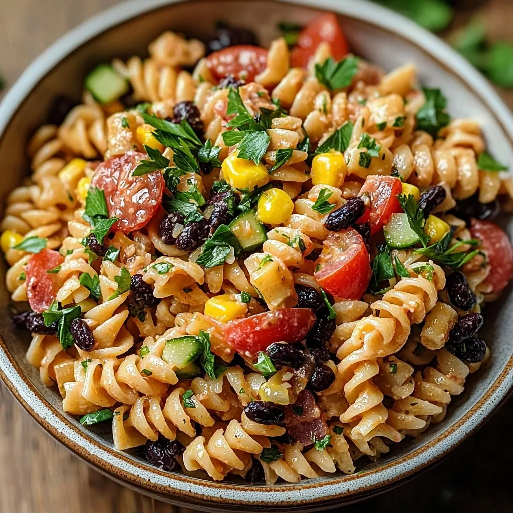 Irresistible Cowboy Caviar Pasta Salad for Flavor Lovers
