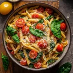 Easy Tomato and Spinach Pasta: A Weeknight Wonder