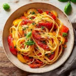 Homemade Bell Pepper Pasta