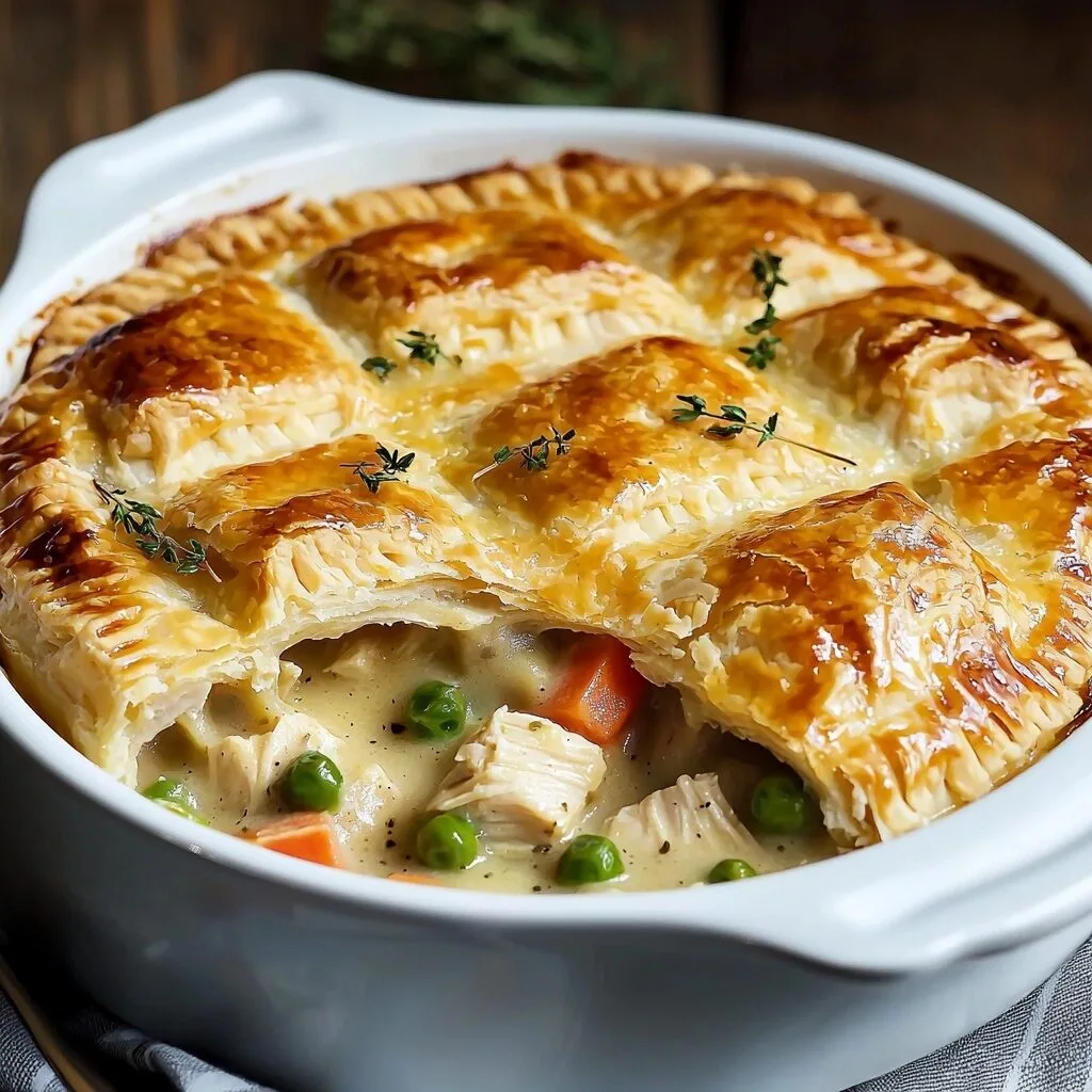 Easy Homemade Chicken Pot Pie Casserole