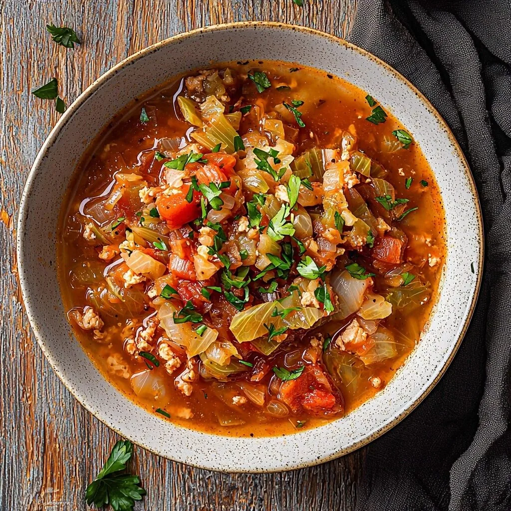 Low Carb Cabbage Soup: Flavorful & Filling