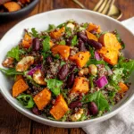 Roasted Sweet Potato Quinoa Salad