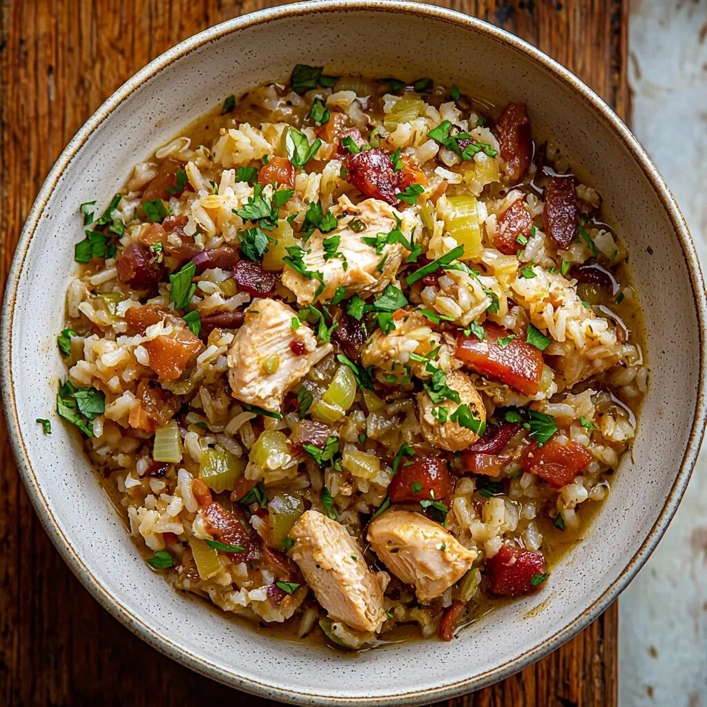 Lowcountry Chicken Bog with Long Grain Rice