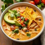 Delicious Creamy Chicken Tortilla Soup