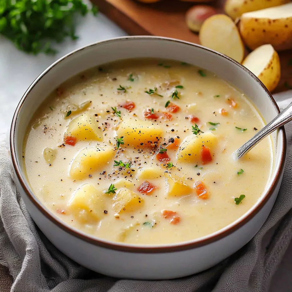The Best Crockpot Potato Soup