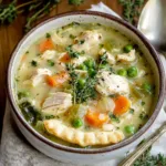 Whole30 Chicken Pot Pie Soup