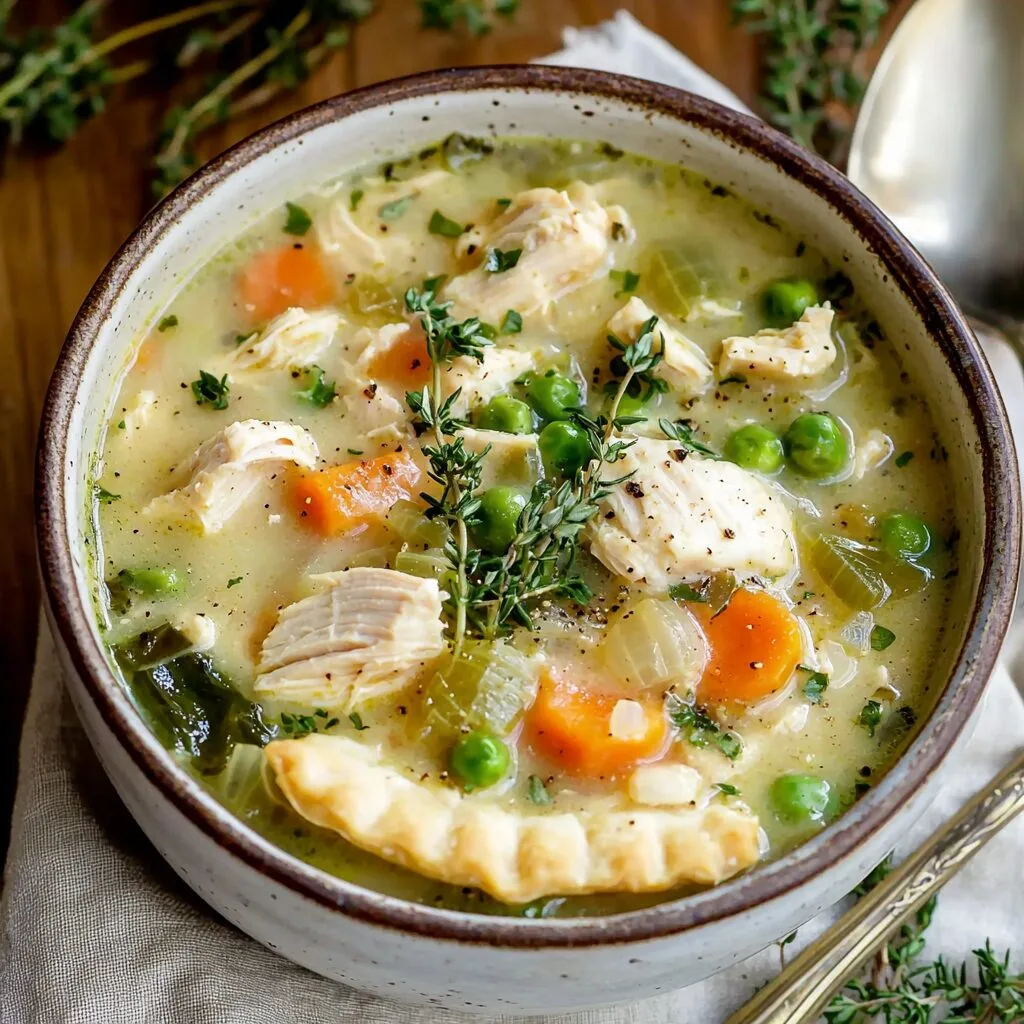 Whole30 Chicken Pot Pie Soup