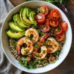 Shrimp and Quinoa Buddha Bowl