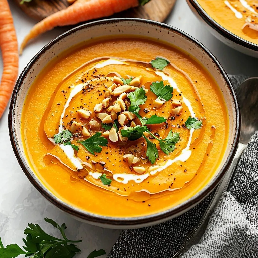 Creamy Carrot Ginger Soup: A Simple and Healthy Recipe