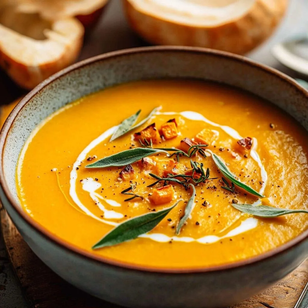 Roasted Butternut Squash Soup