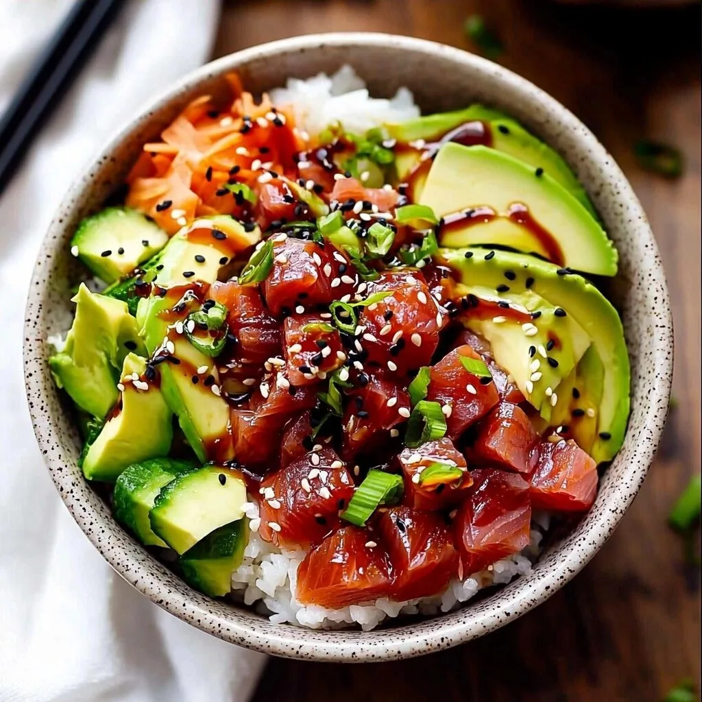 Spicy Tuna Poke Bowl