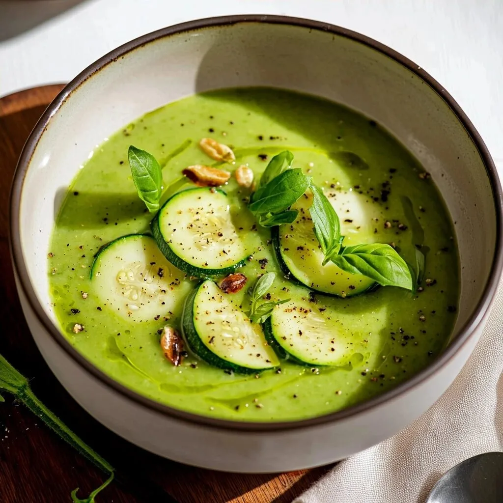 Chilled Zucchini Soup