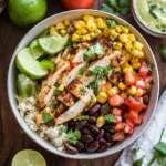 Easy and Healthy Chicken Burrito Bowl