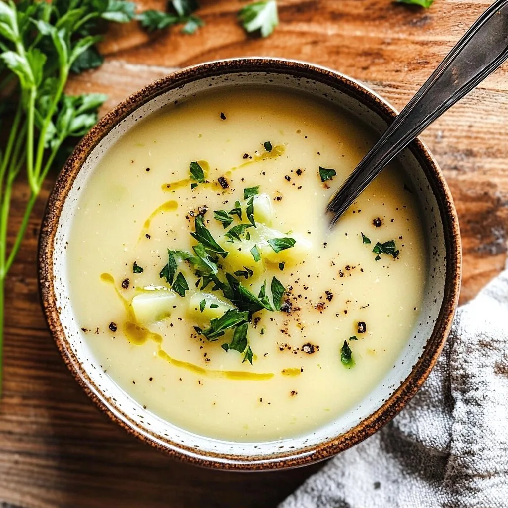 Easy Potato Leek Soup