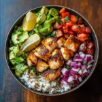 Low-Carb Fish Taco Bowls