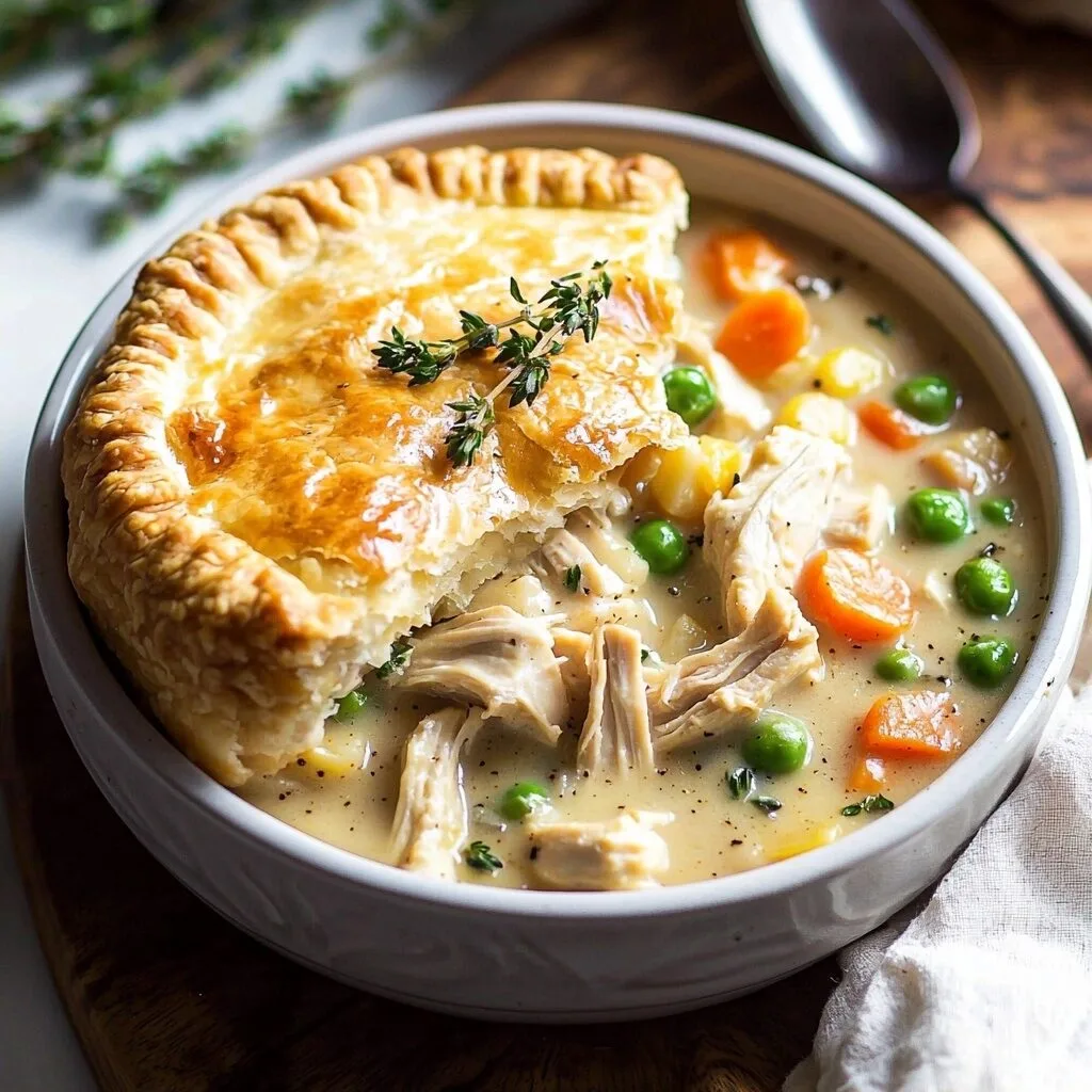 Crock Pot Chicken Pot Pie