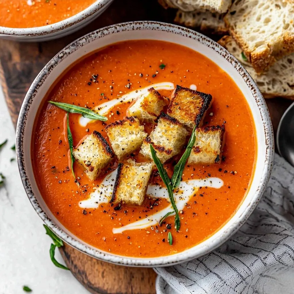 Creamy Vegan Tomato Soup