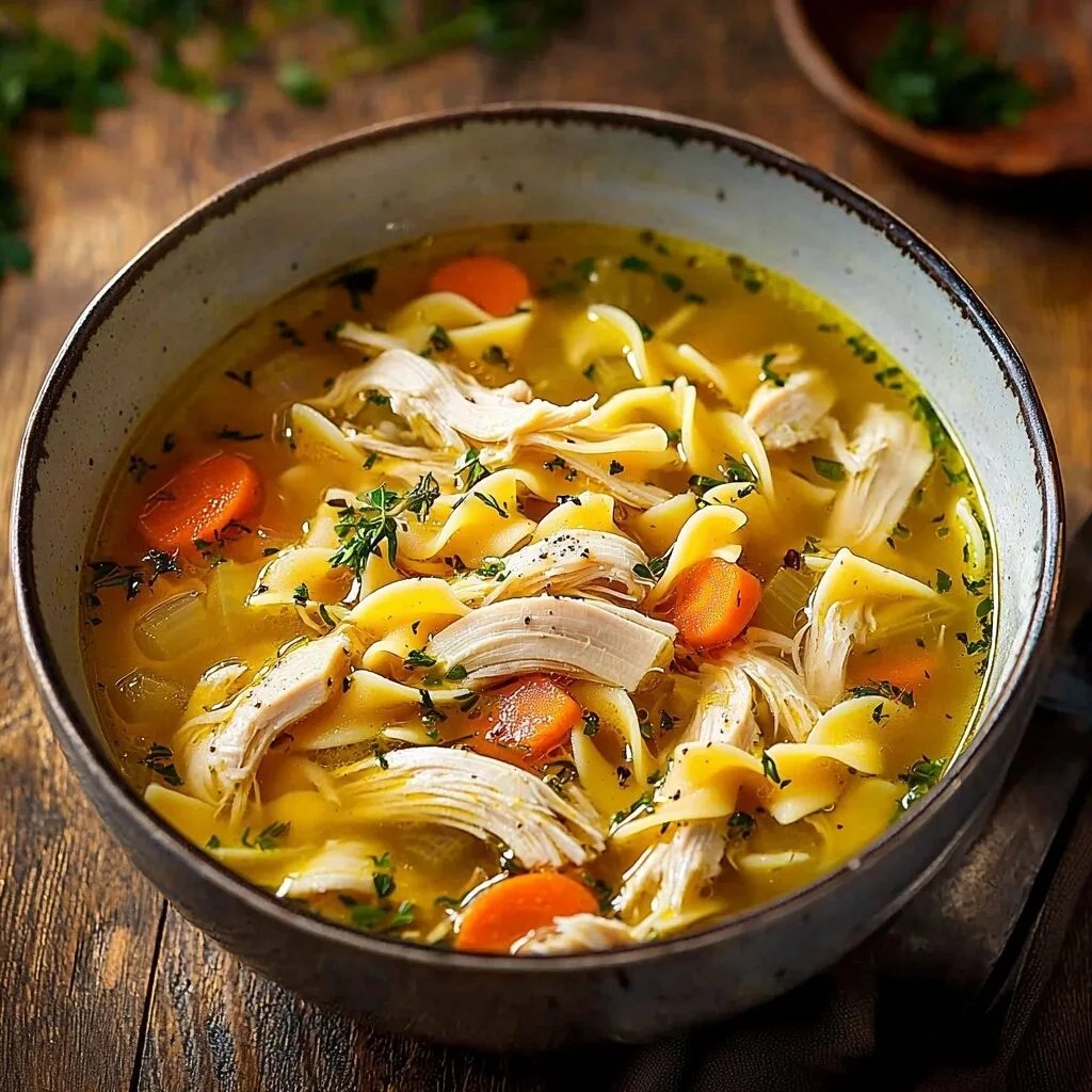 Easy Homemade Chicken Noodle Soup