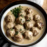 Swedish Meatballs with Creamy Gravy