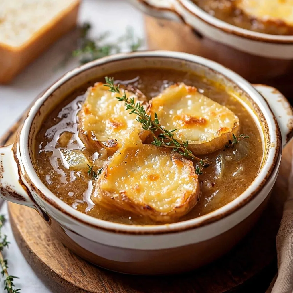 The Best Healthy French Onion Soup