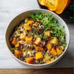 Fall Quinoa Bowl with Butternut Squash