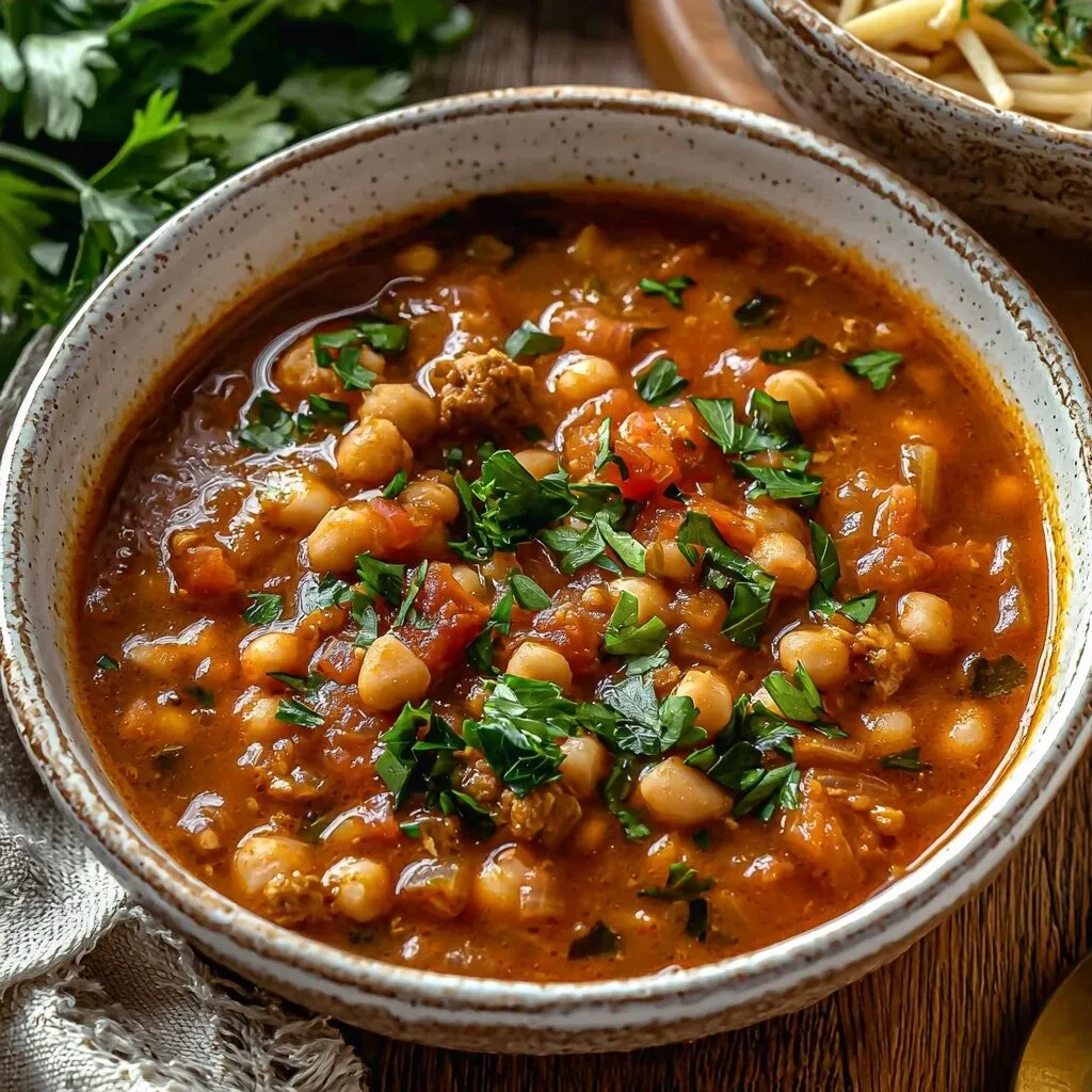 Authentic Moroccan Harira Soup