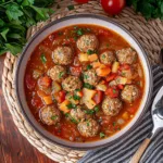 Crockpot Meatball Soup