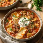 Easy Gluten-Free Lasagna Soup