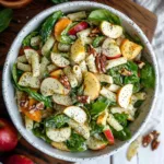 Autumn Apple Pasta Salad Recipe with Poppyseed Dressing