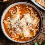 Classic One Pot Lasagna Soup