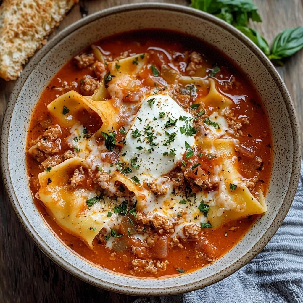 Instant Pot Lasagna Soup