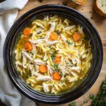 Easy Homemade Crockpot Chicken Noodle Soup Recipe